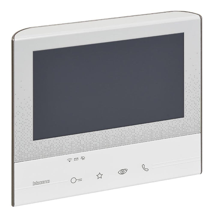 BTicino, CLASSE300 X13E Video-Innenstelle mit 7"-Touchscreen, 4 sensitiven Tasten, Smartphone-Anbind