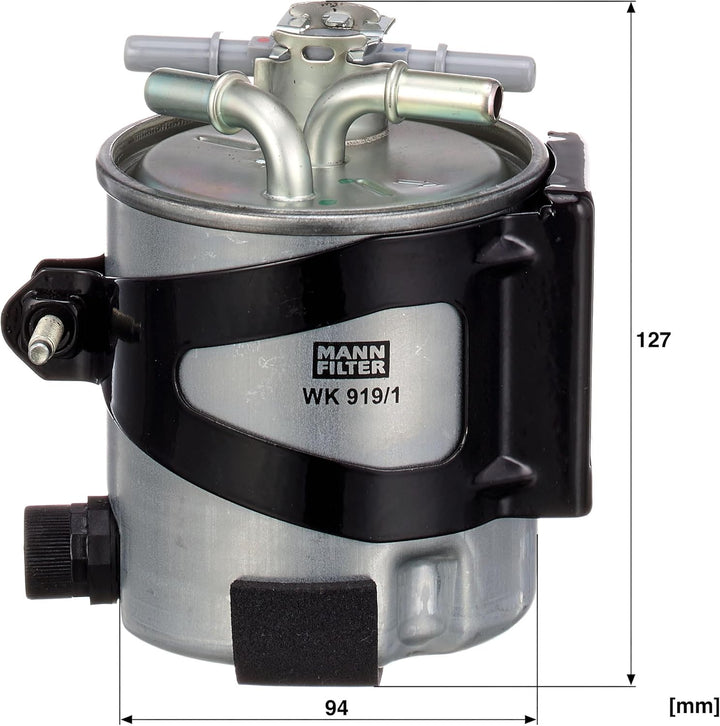 MANN-FILTER WK 919/1 Kraftstofffilter – Für PKW