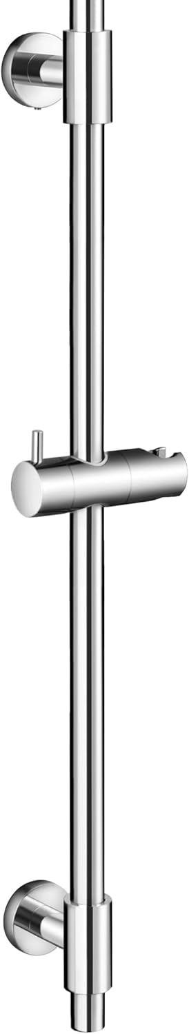 KES Duschstange Brausestange Edelstahl SUS 304 Wandstange mit Duschkopfhalter Verstellbar Stange Dus