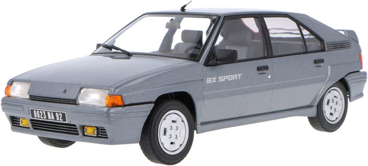 Norev NV181690 1:18 Citroën BX Sport 1985-Fox Grey Citroen Collectable Model, Multi