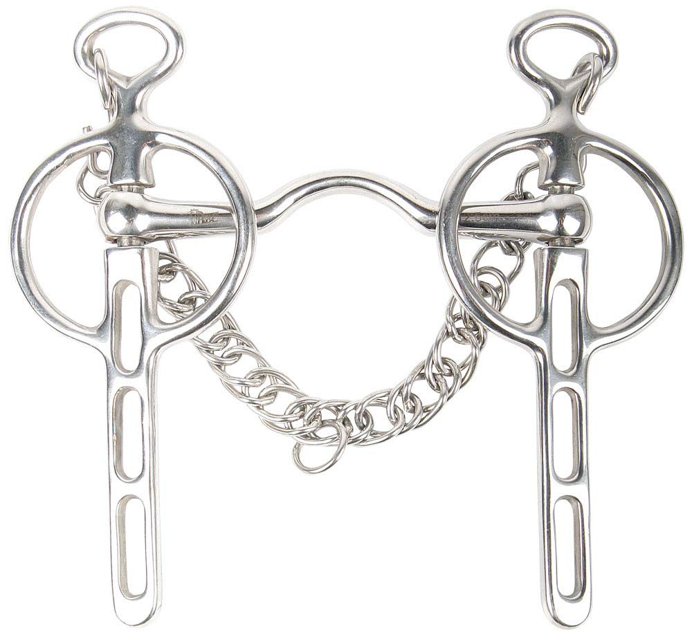 Harry´s Horse Liverpoolkandare Zungenbügel 3 Schlüssellöcher 15mm, Grösse:12.5, M