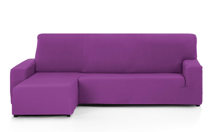 Martina Home - Sofabezug für Chaise Longue, Modell Túnez, modernes Design, Stoff, Lila (Cardenal), 2
