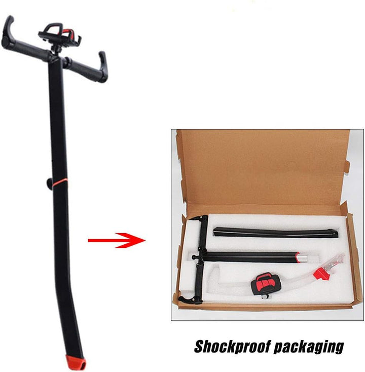 ToLanbbt Lenkerverlängerung Kniestange für Segeay Ninebot Mini Pro mit Handy-Halterung Schwarz, Schw