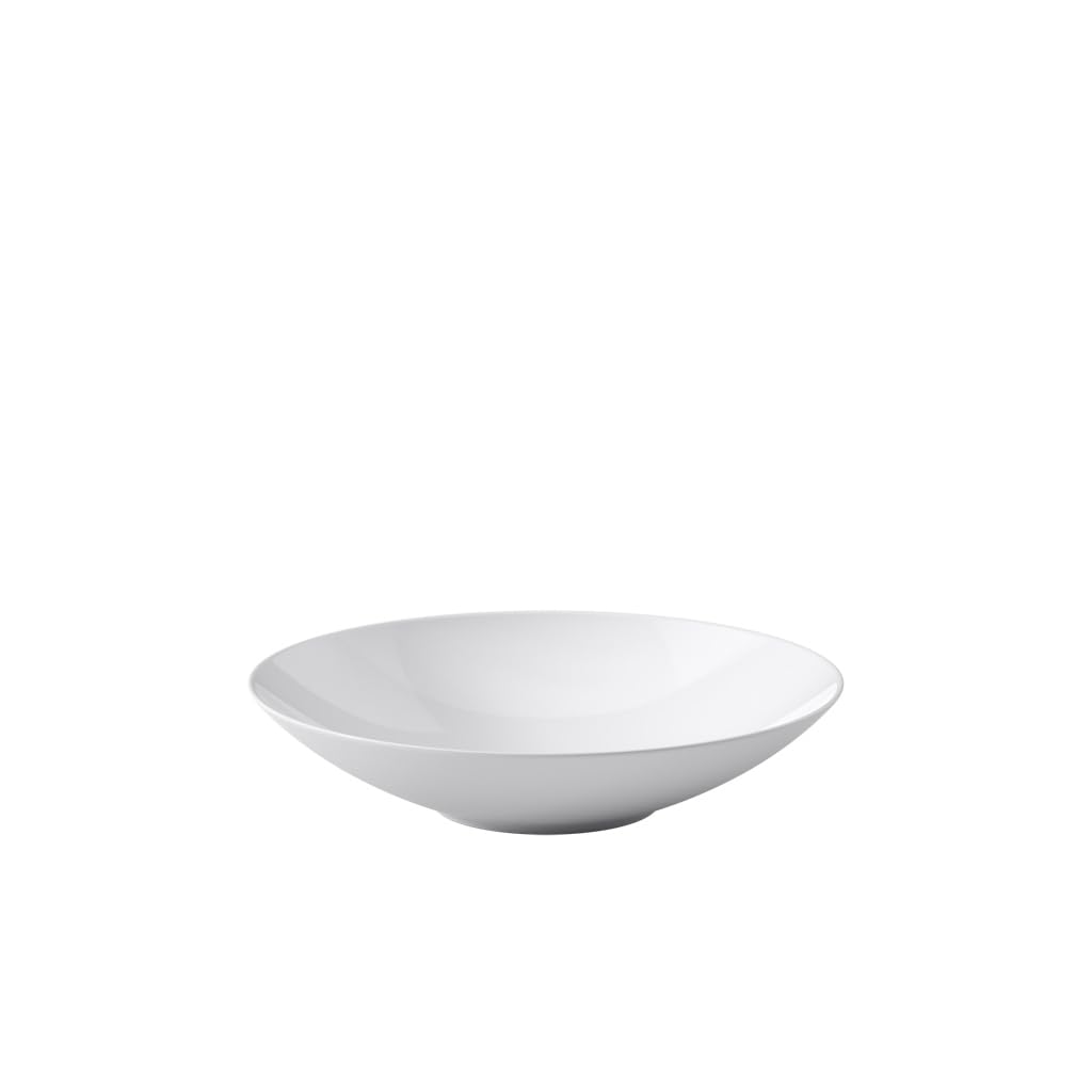 Villeroy & Boch Signature MetroChic Blanc Suppenteller, Durchmesser 20 cm, Tiefe 5 cm, Weiss