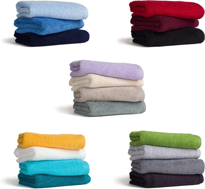 Möve Superwuschel Saunatuch 80 x 200 cm aus 100% Baumwolle, Dark Grey (Packung mit 2) Dark Grey 80 x