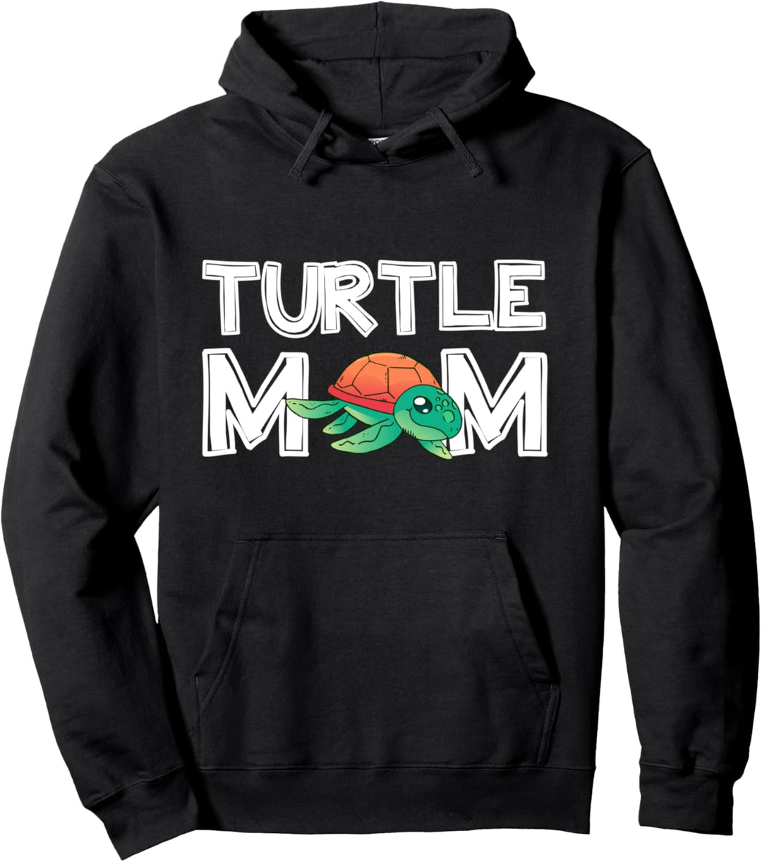 Damen Turtle Mom Mama Mutter Muttertags Geschenk Schildkröte Pullover Hoodie