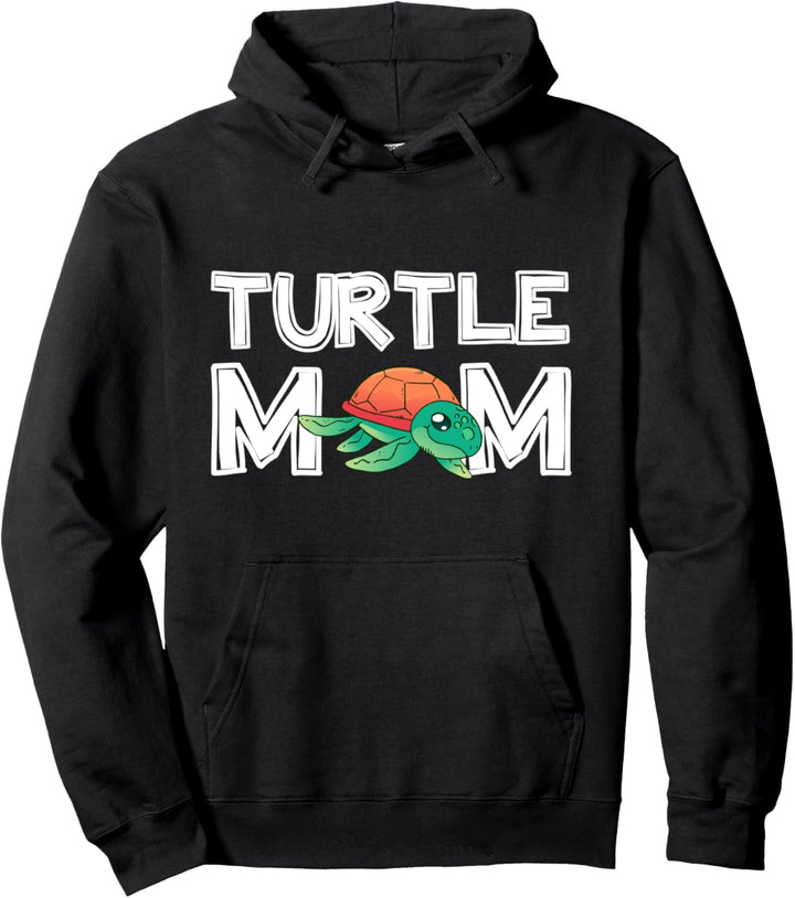 Damen Turtle Mom Mama Mutter Muttertags Geschenk Schildkröte Pullover Hoodie