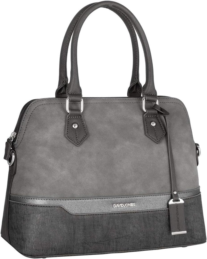David Jones - Damen Handtasche Elegante Tasche - Frau Henkeltasche Shopper PU Leder - Mehfarbig Schu