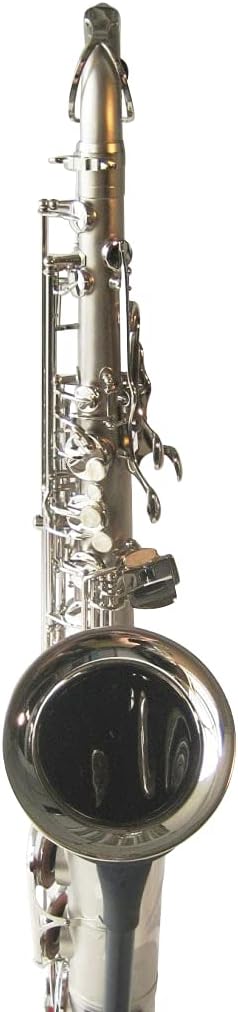 Original SYMPHONIE WESTERWALD Design Tenorsaxophon Tenor Saxophon, Matt Nickel, inkl. Luxus-Hartscha