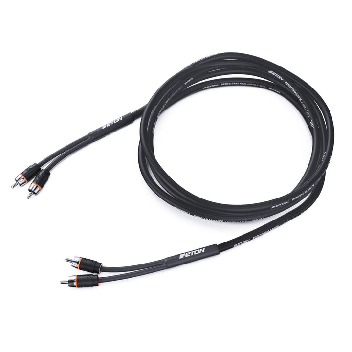 ETON RCA 2P-55 – Hochwertiges Cinchkabel (2-Kanal) mit 5,5 Meter Länge, 2 Stecker auf 2 Stecker, Cin