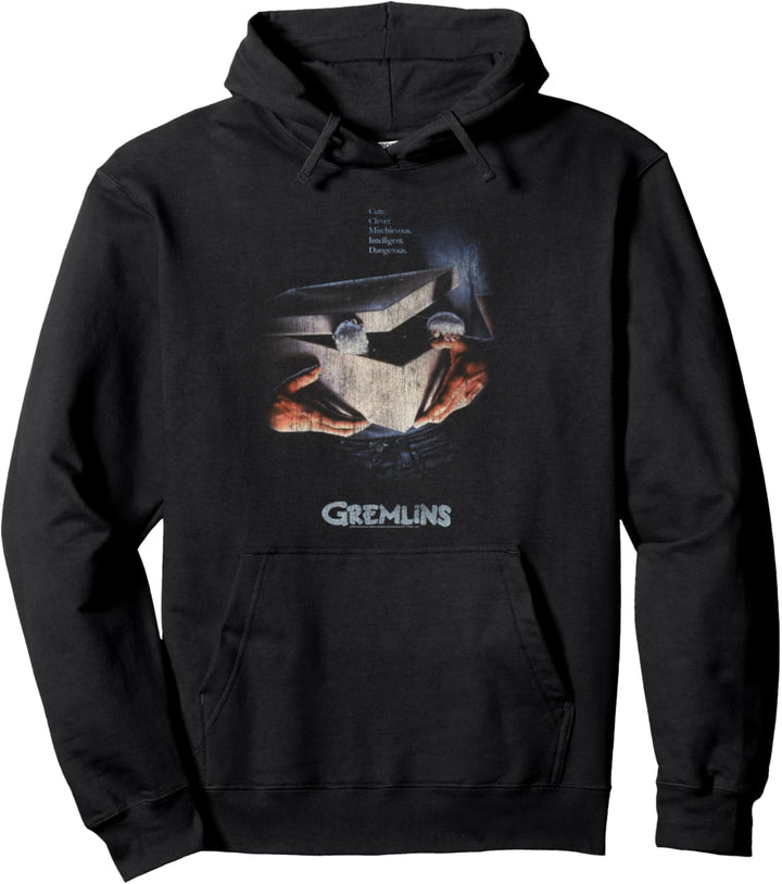 Gremlins Distressed Gizmo-Plakat Pullover Hoodie