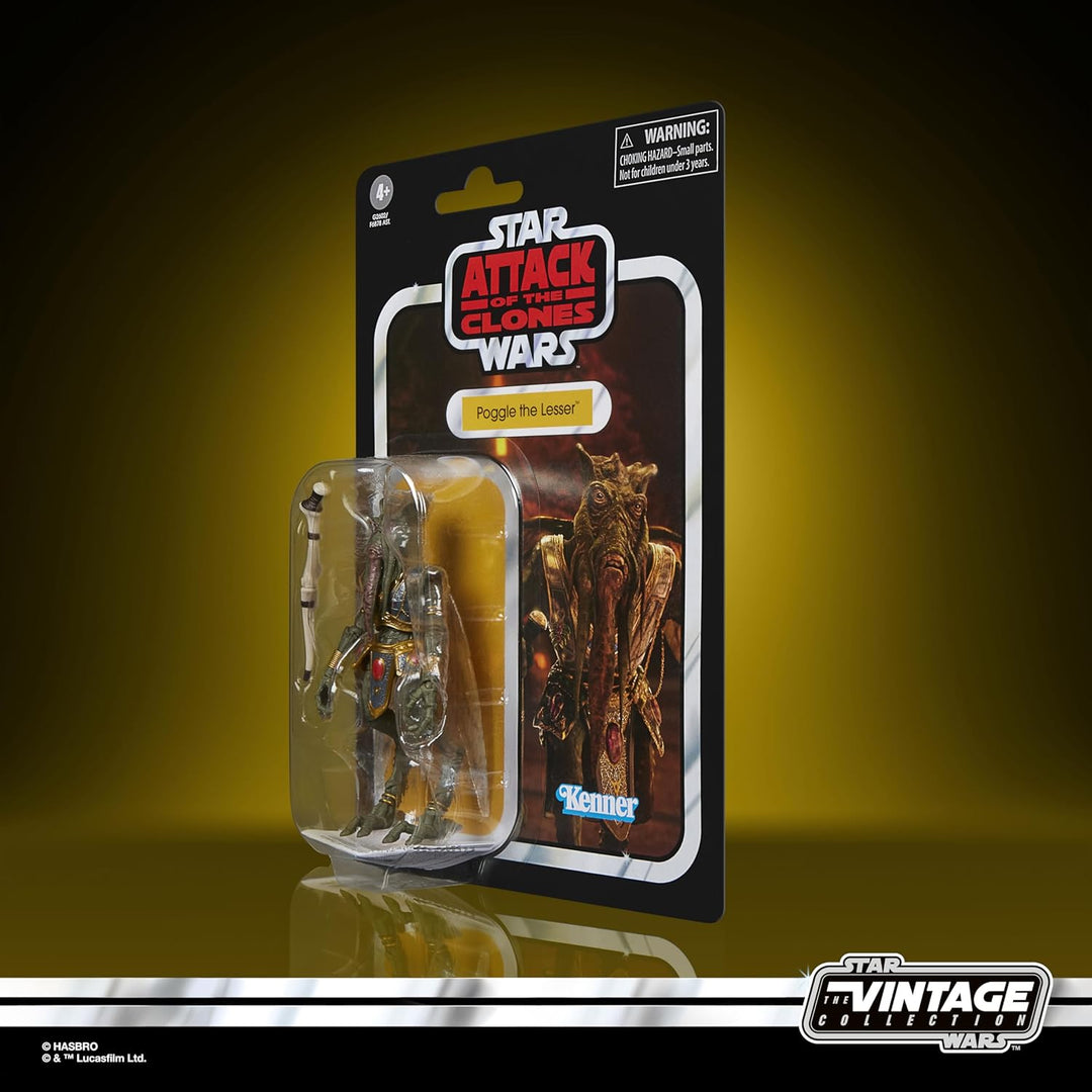 Star Wars The Vintage Collection Poggle der Geringere, Premium Action-Figur zum Sammeln Angriff der