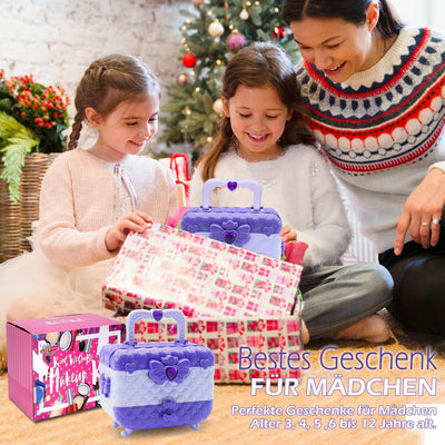 Kinderschminke Set Mädchen Kinder Make Up Set - Kinder Schminkset Mädchen,Kinder Schminkkoffer Mädch
