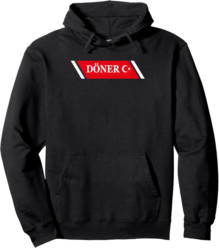 Döner Kebab Halbmond & Stern Türkei Türkische Küche Dürüm Pullover Hoodie