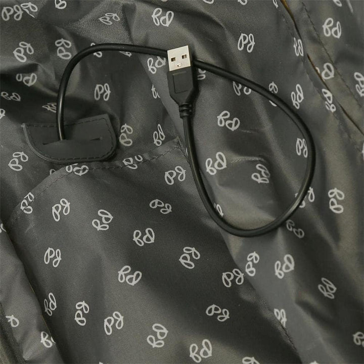 Pepe Jeans Kabinentrolley, 40 x 55 x 20 cm, Schwarz, 40x55x20 cms, Kabinenkoffer erweiterbarer Koffe