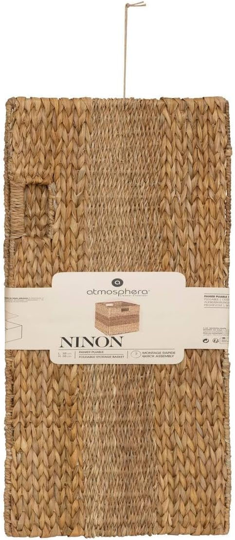 Atmosphera - Korb "ninon" schilf beige 38x38cm