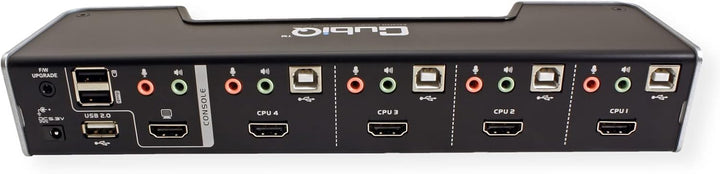 Aten CS1794 KVMP 4-fach Switch (4-polig, 4x HDMI, 4x USB), Silber