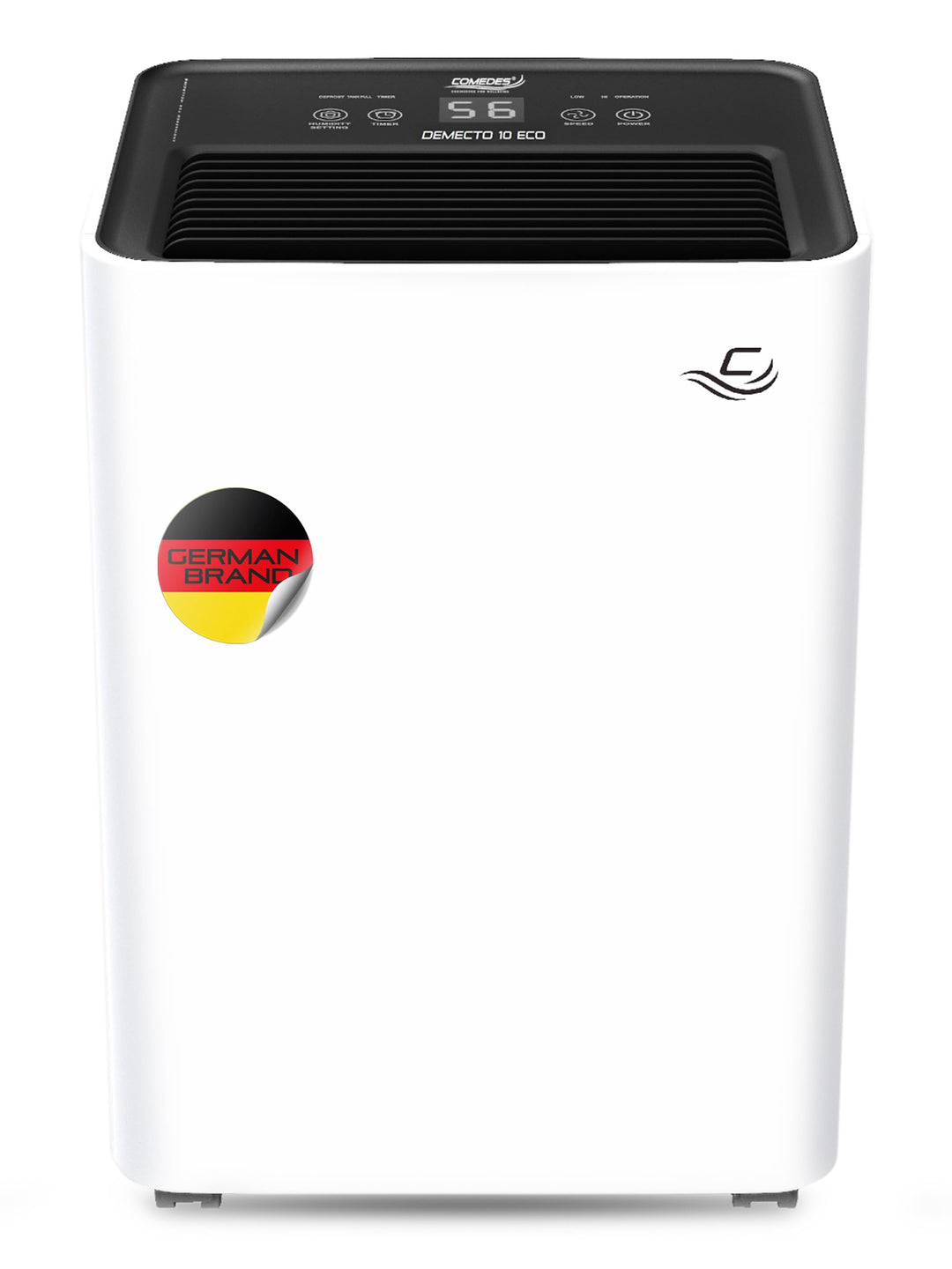 Comedes Demecto 10 eco – Geräuscharmer Effizienter Luftentfeuchter für Schlaf- und Kinderzimmer, lei