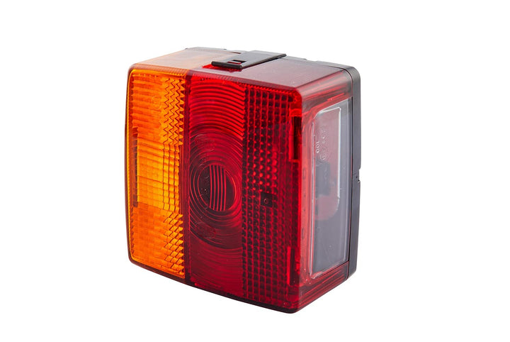 HELLA Rückleuchte - Glühlampe - 12V - Anbau/Schraubanschluss - ECE - Lichtscheibenfarbe: rot/gelb/we