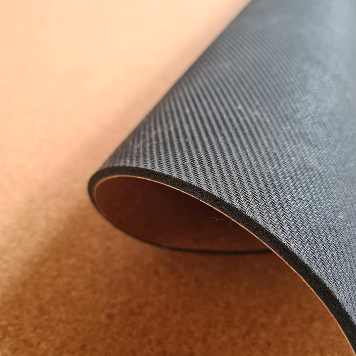 Spielmatte aus Kork, schadstofffreie Krabbelmatte, Spielteppich rund