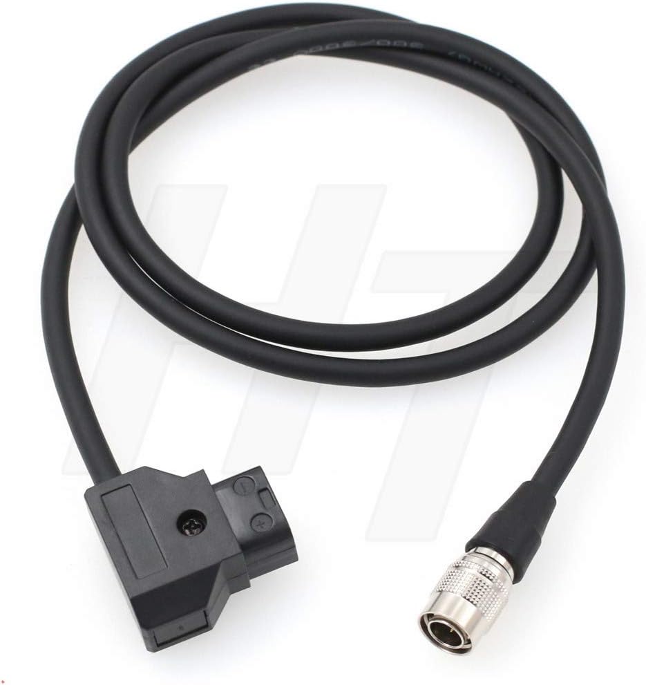 HangTon D-tap Hirose Stecker 4 Pin Stromkabel für Zoom F4/F8 Recorder Soundgeräte 664 702 Recorder S