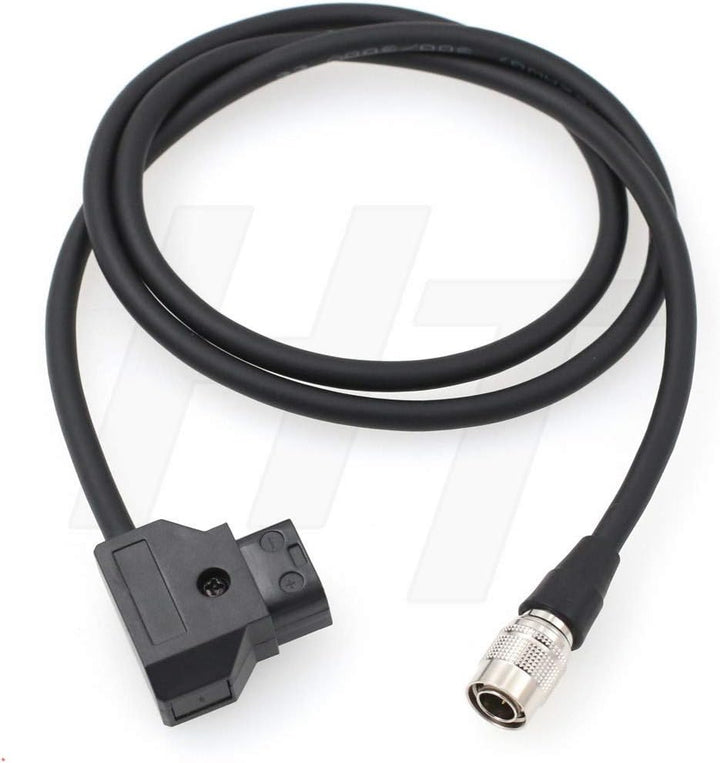 HangTon D-tap Hirose Stecker 4 Pin Stromkabel für Zoom F4/F8 Recorder Soundgeräte 664 702 Recorder S