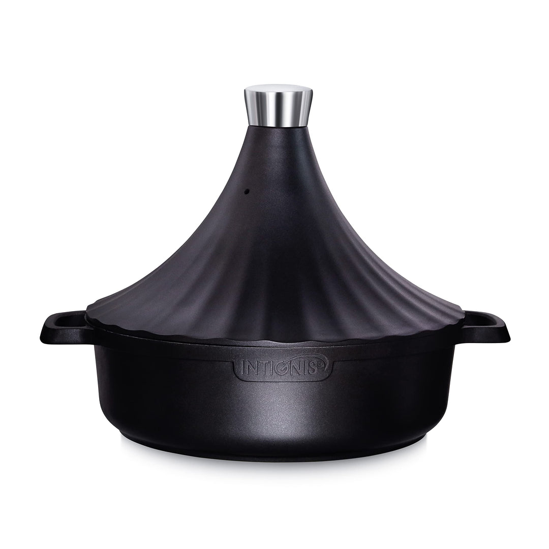 Tajine Topf Induktion 28cm / 4,2L – Marokkanischer Tagine Guss-Aluminium – Ofenfest &amp; für alle Herda