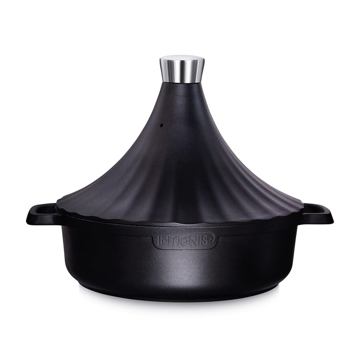 Tajine Topf Induktion 28cm / 4,2L – Marokkanischer Tagine Guss-Aluminium – Ofenfest &amp; für alle Herda
