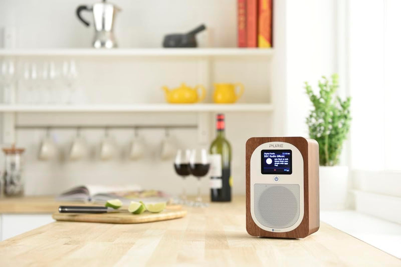 Pure Evoke H3 Bluetooth Digitalradio (DAB+, DAB, UKW, Bluetooth, Sleep-Timer, Weckfunktion, Countdow