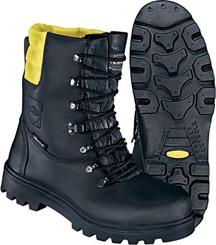 Cofra Schnittschutz-Stiefel Woodsman BIS Forstarbeiter Stiefel mit Sägeschutz 40, schwarz, 25580-000