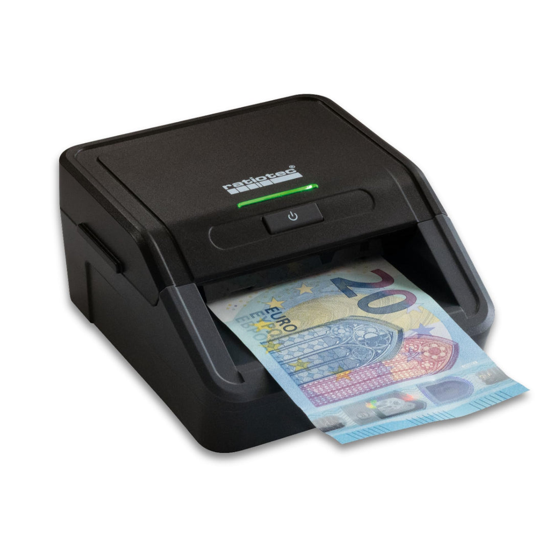 ratiotec 947568 Banknotenprüfgerät Smart Protect automatisches Banknotenprüfgerät zur 1 Echtheitsprü