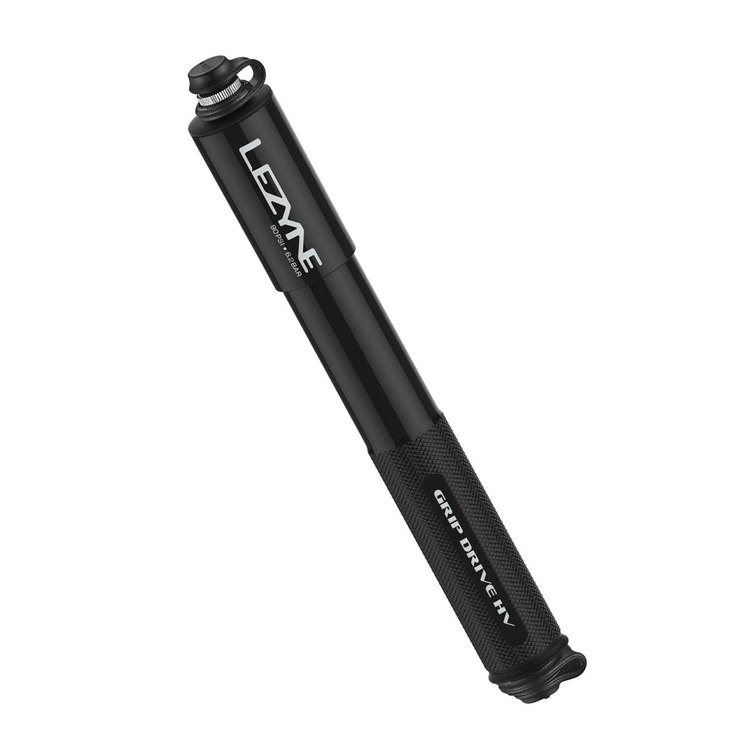 Lezyne Minipumpe Grip Drive HV M (230mm) Schwarz, M (230mm) Schwarz