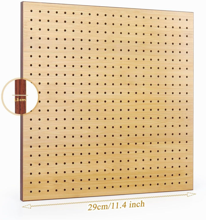 Coopay Granny Square Spanner Gross, 29 x 29 cm Sperrbrett für Granny Square, Wooden Blocking Board H