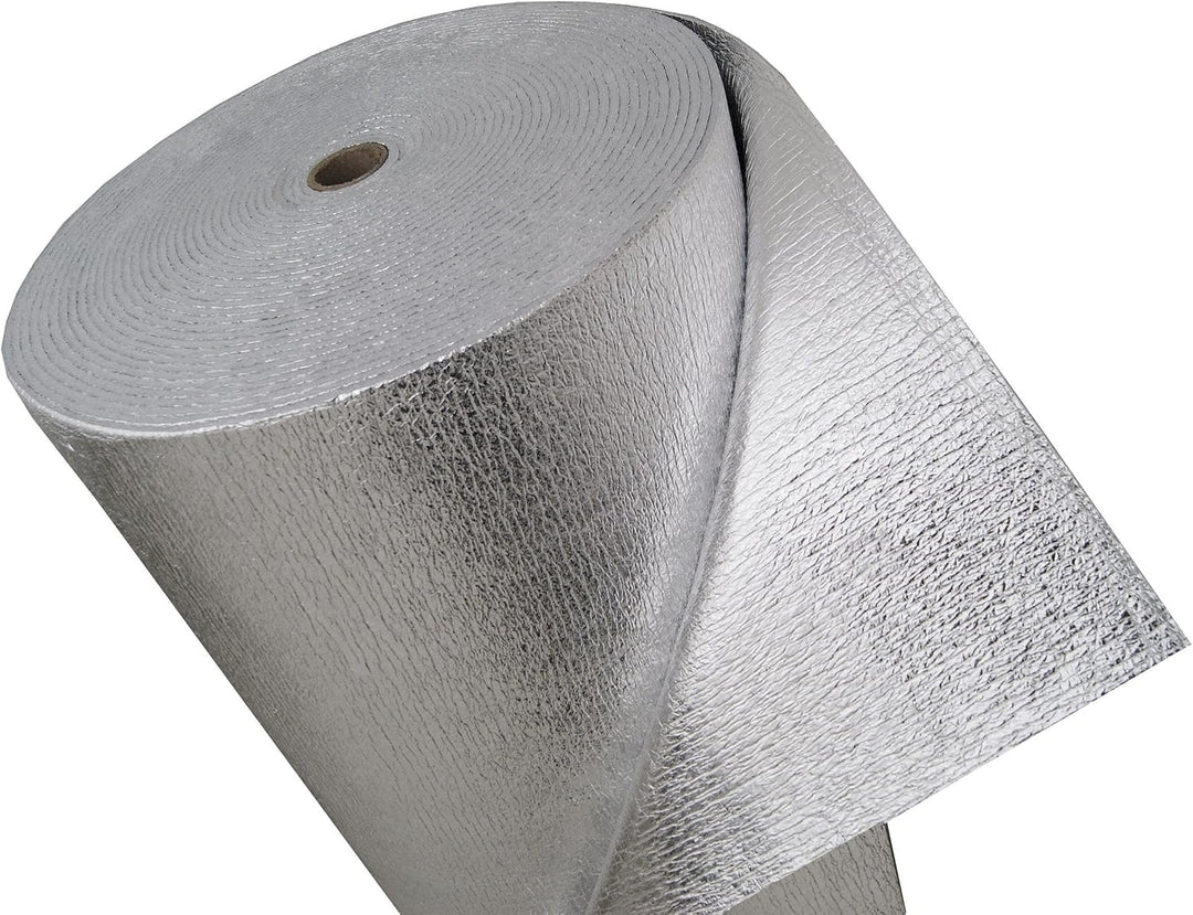 Wkret-Met FD PLUS 1,2x12,5m = 15qm Metallisierte Polysterfolie (MPET) + EPE-Schaum (EPE) Dreischicht