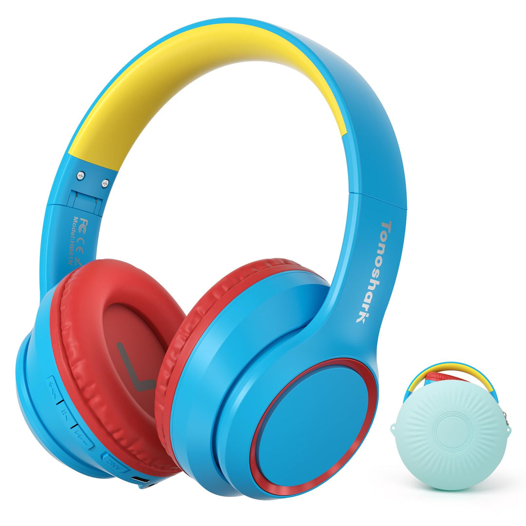 Bluetooth Kopfhörer Kinder | Noise Cancelling Kinder Kopfhörer | Over-Ear Kinderkopfhörer Bluetooth