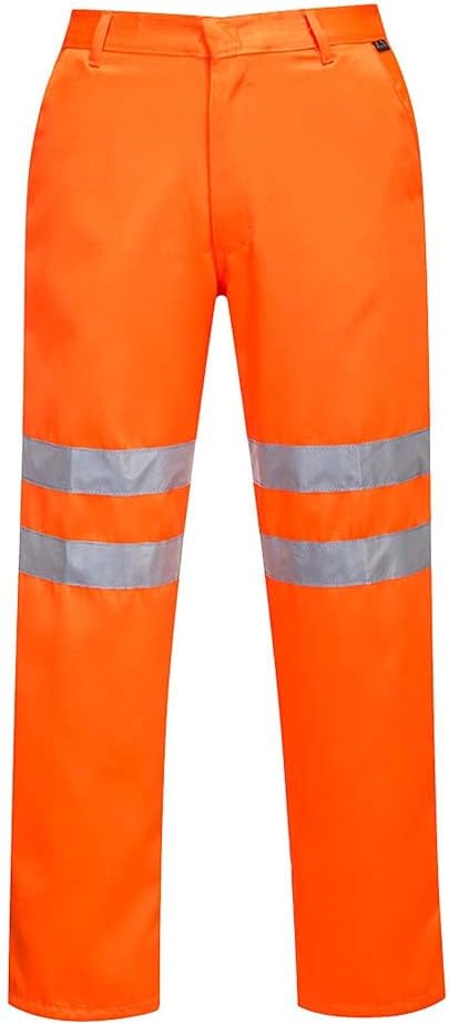 Portwest Warnschutz-Hose aus Polyester-Baumwolle RIS, Grösse: XS, Farbe: Orange, RT45ORRXS XS Orange