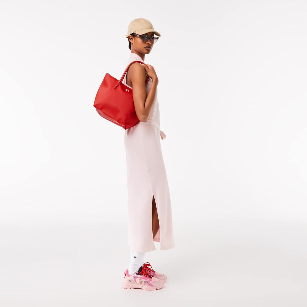 Lacoste Damen Nf2037po Umhängetaschen Haut Rouge, Haut Rouge
