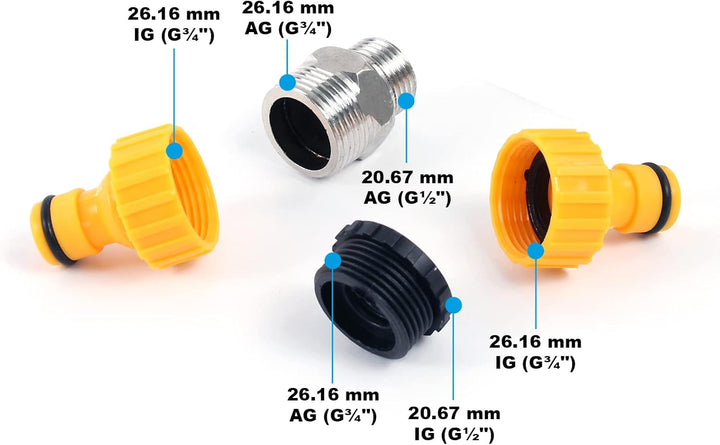 Wiltec eckige Wasserzapfstelle aus Edelstahl 95 cm, Wassersäule mit Wasserhahn & Anschluss, UV- & fr