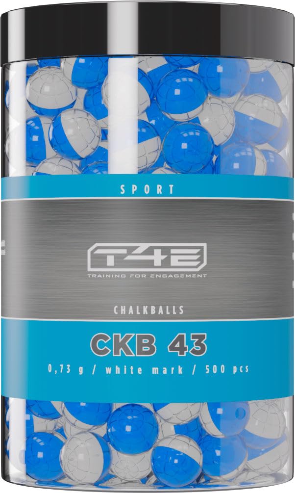 Umarex T4E CB 43 Chalkballs/Kreidebälle Cal. 43-500 Stück