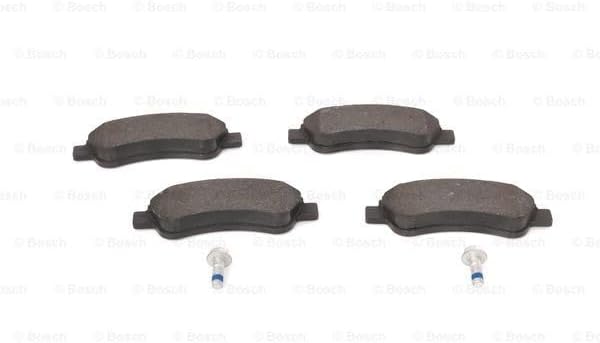 Bosch BP318 Bremsbeläge - Vorderachse - ECE-R90 Zertifizierung - vier Bremsbeläge pro Set