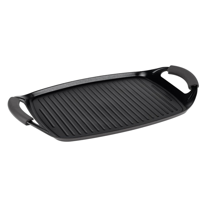 Berlinger Haus 47 cm grosse geschmiedete Aluminium-Grillplatte mit Griffen für Ofen und Induktionsko