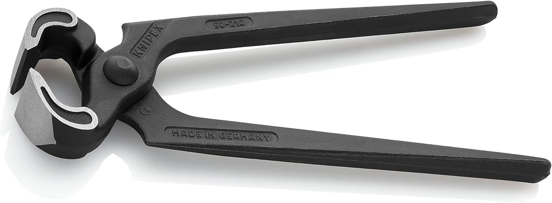 KNIPEX Kneifzange 210 mm, 50 00 210 SB 210 mm Ohne Griffhüllen, Schwarz SB-Verpackung, 210 mm Ohne G