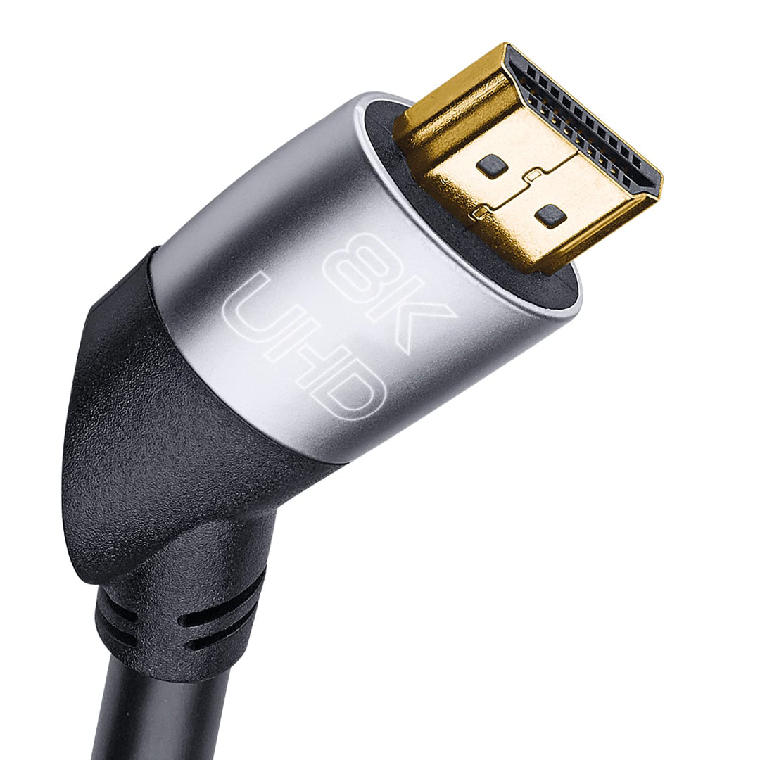 OEHLBACH Easy Connect UHD Ultra High Speed HDMI-Kabel - (48 Gbit/s, 8K 60Hz, 4320p, 4K 120Hz, Dolby