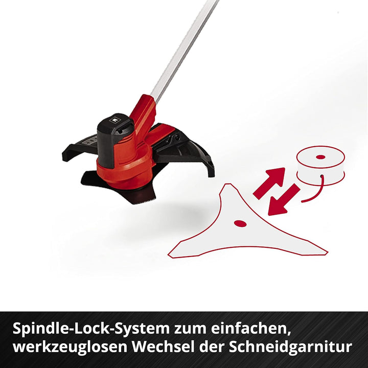 Einhell Akku-Sense AGILLO 18/200 Power X-Change (Li-Ion, 18V, 7500 min-1, Faden m. Tippautomatik/3-Z