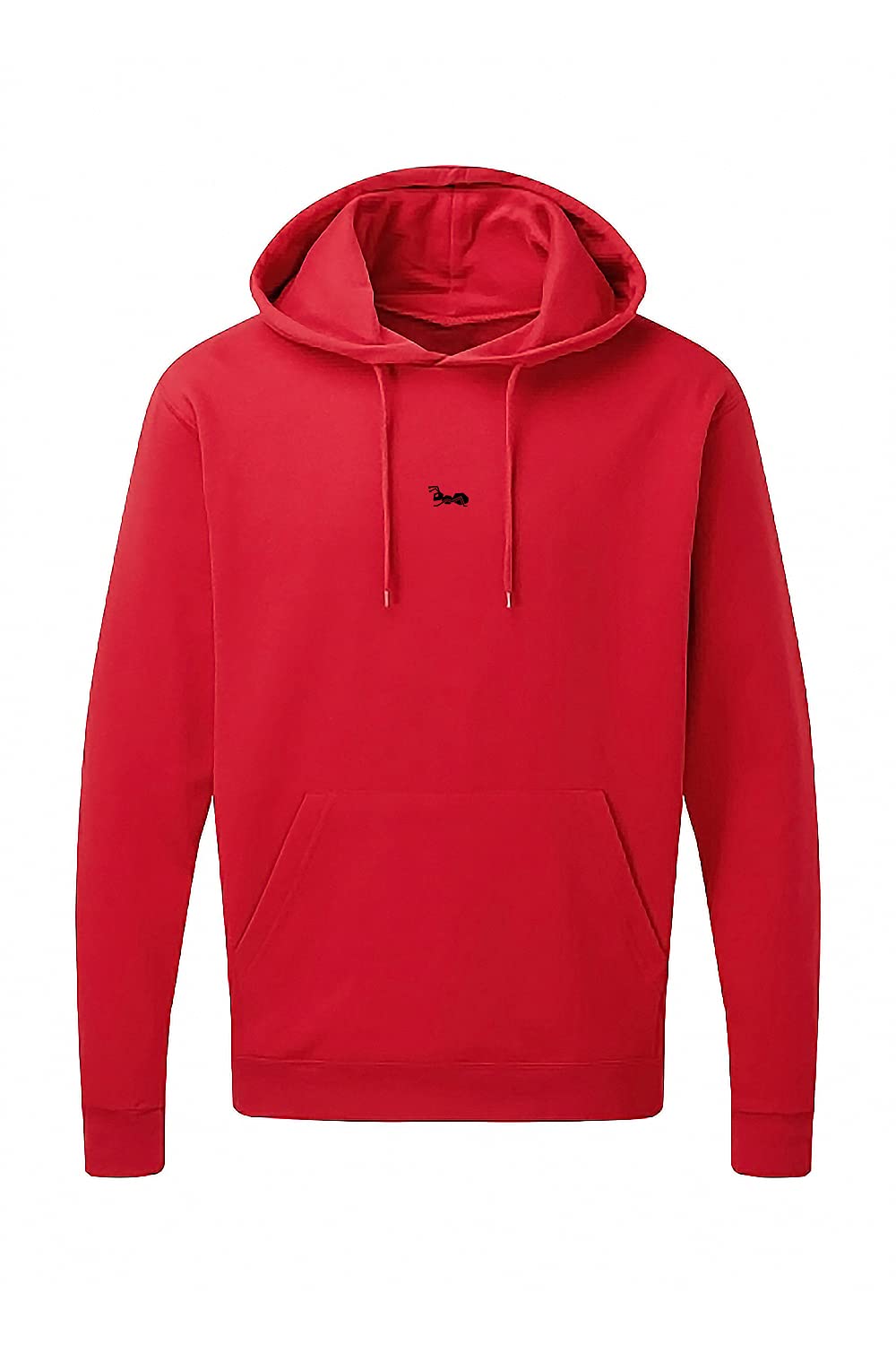 strongAnt Herren Hoodie Baumwolle Kapuzenpullover mit Bauchtasche Sweatshirt Pullover Sweatjacke Lan