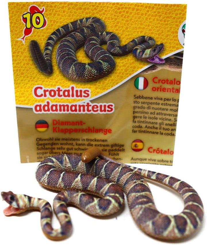 Generisch Blue Ocean Snakes Sammelfiguren 2024 - Planet Wow Farbwechsel Schlange - Figur 10. Diamant