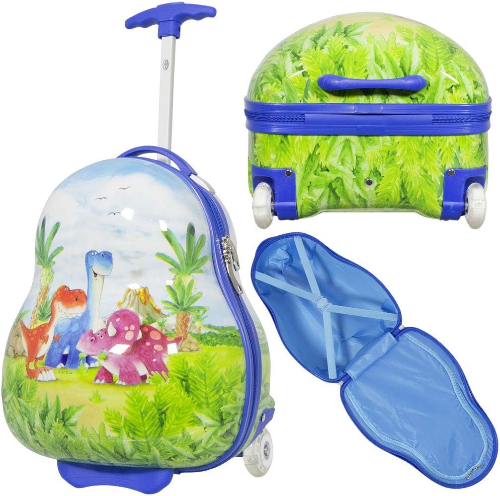 PMro-Trading Euro-Trading Horses Children's Suitcase 2 Pieces. Size - Set. Color- Multicolour Koffer