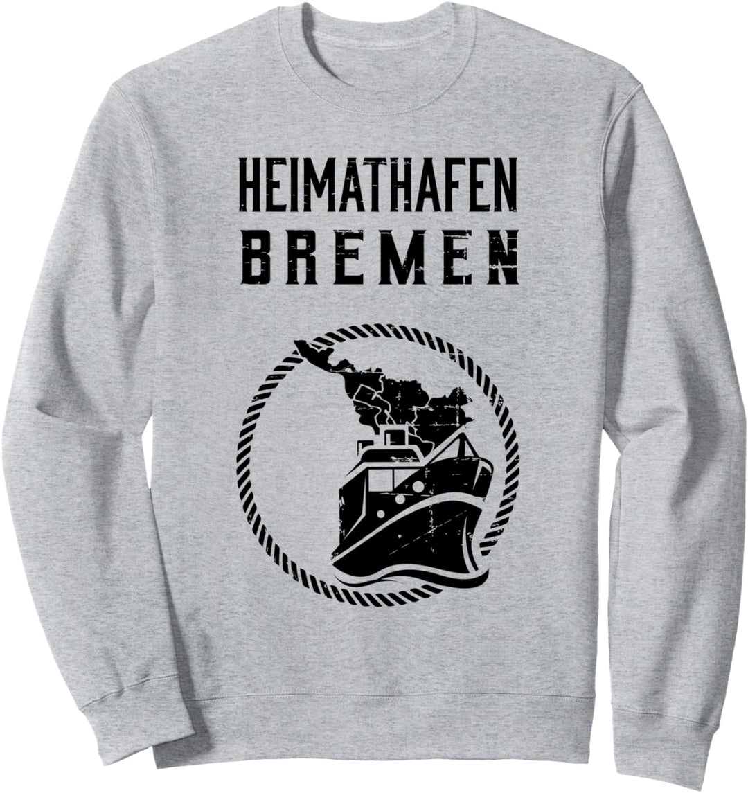 Heimathafen Bremen Moin Bremer Küste Nordsee Geschenk Sweatshirt