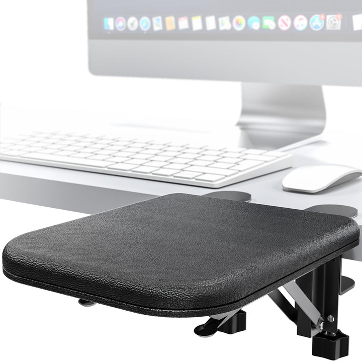 NODOCA Arm Rest for Desk, Ergonomics Wrist Rest, Desk Extender, Soft Sponge Built-in, Comfortable Ar