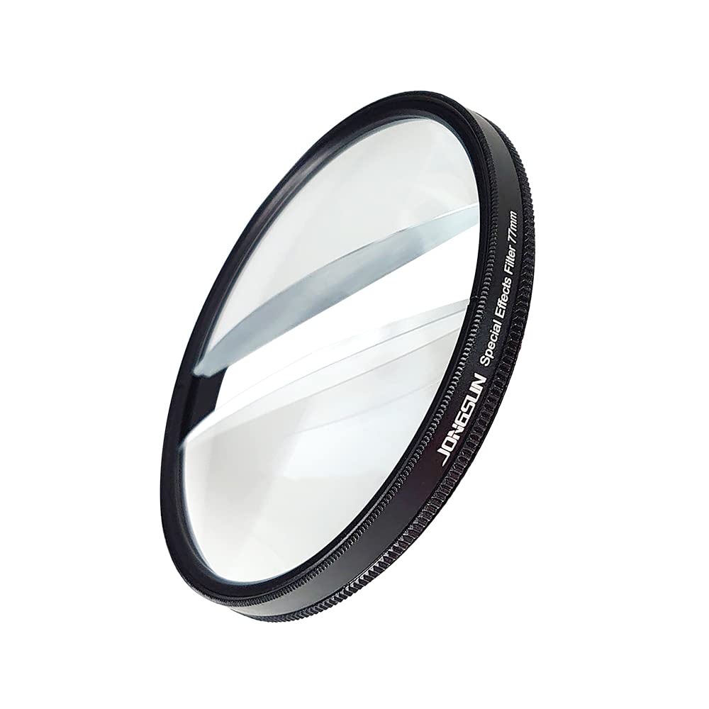 JONGSUN Doppelmondprisma Spezialeffektfilter 77mm FX Glass Glare Widescreen Film Anamorphotische DSL